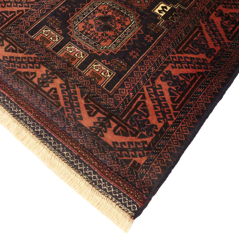Tappeto corsia Tappeto Belutsch - 196 x 92 cm - rosso scuro