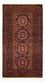 Tappeto corsia Tappeto Belutsch - 188 x 101 cm - rosso scuro