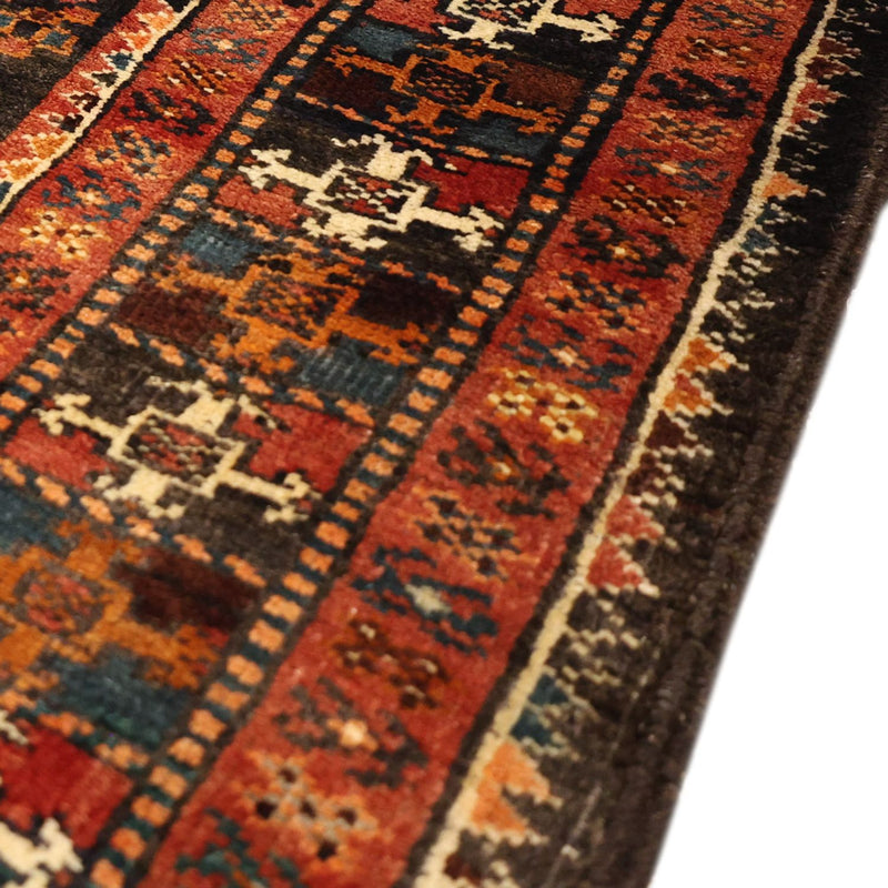 Tappeto corsia Tappeto Belutsch - 212 x 106 cm - rosso scuro