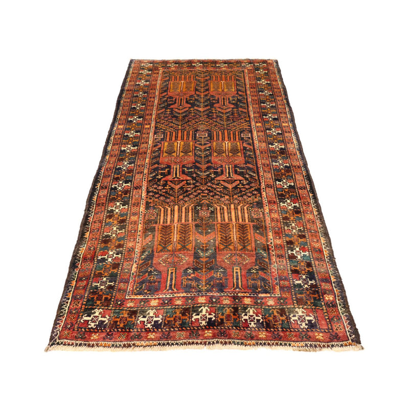 Tappeto corsia Tappeto Belutsch - 212 x 106 cm - rosso scuro
