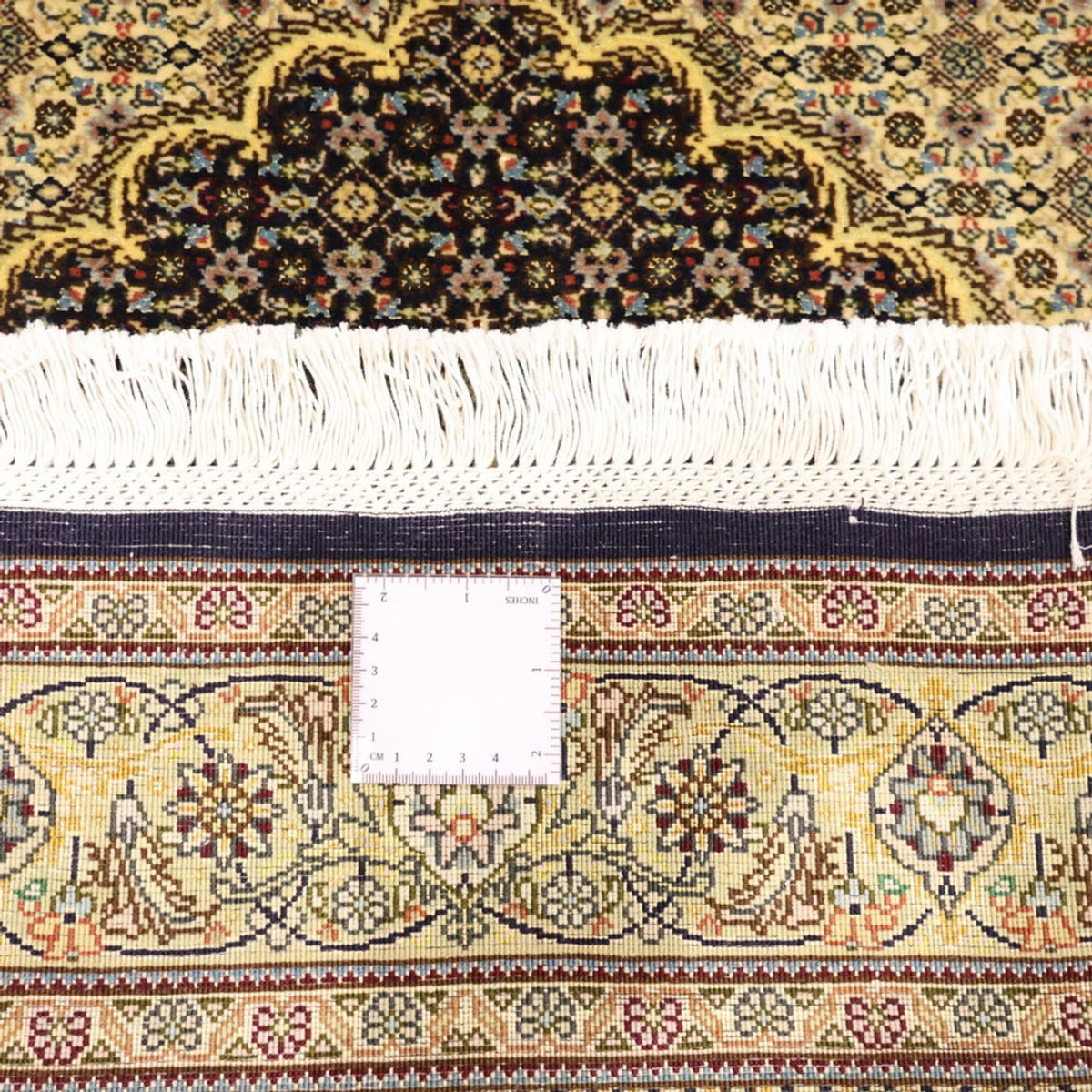 Tappeto Persero - Tabriz - Reale - 146 x 102 cm - verde scuro