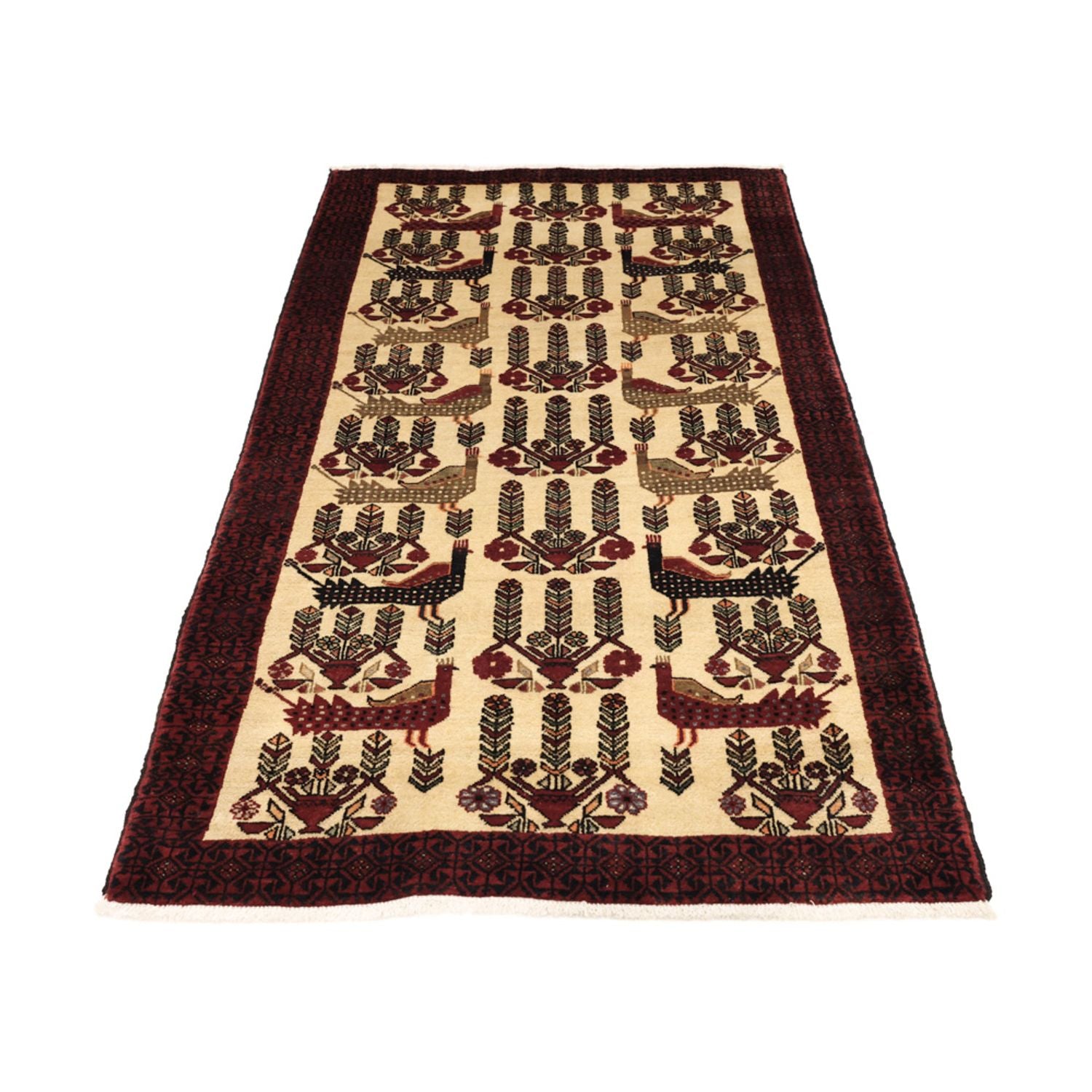 Tappeto corsia Tappeto Belutsch - 196 x 109 cm - beige