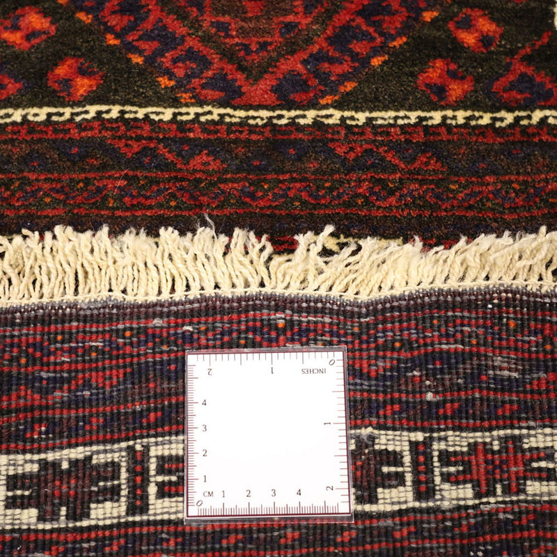 Tappeto corsia Tappeto Belutsch - 194 x 102 cm - rosso scuro