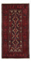 Tappeto corsia Tappeto Belutsch - 199 x 100 cm - rosso scuro