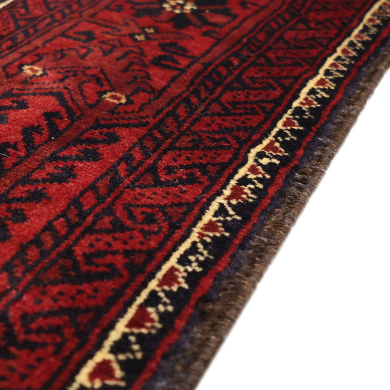 Tappeto corsia Tappeto Belutsch - 199 x 100 cm - rosso scuro