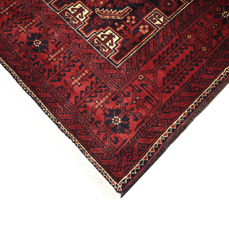 Tappeto corsia Tappeto Belutsch - 199 x 100 cm - rosso scuro