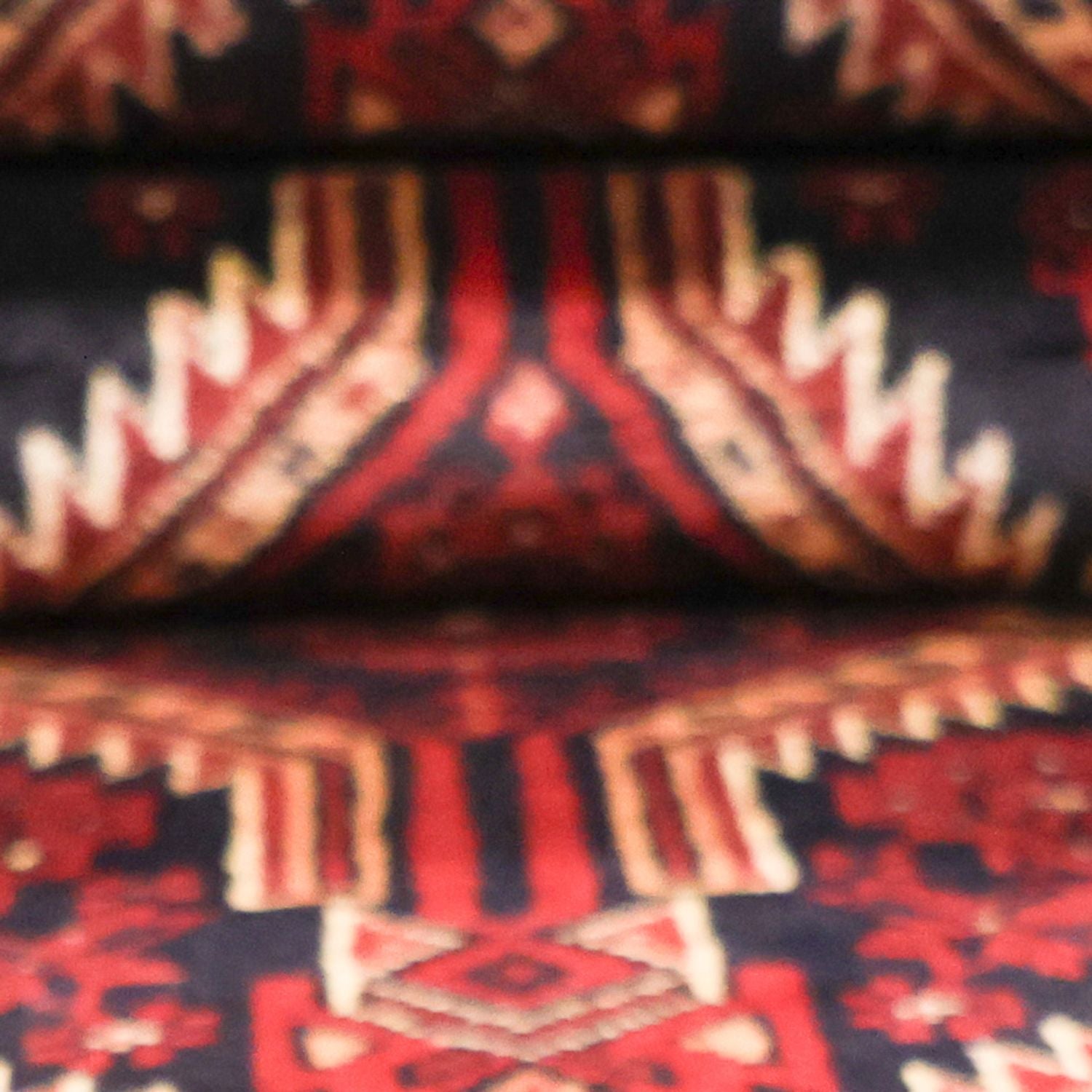 Tappeto corsia Tappeto Belutsch - 199 x 100 cm - rosso scuro