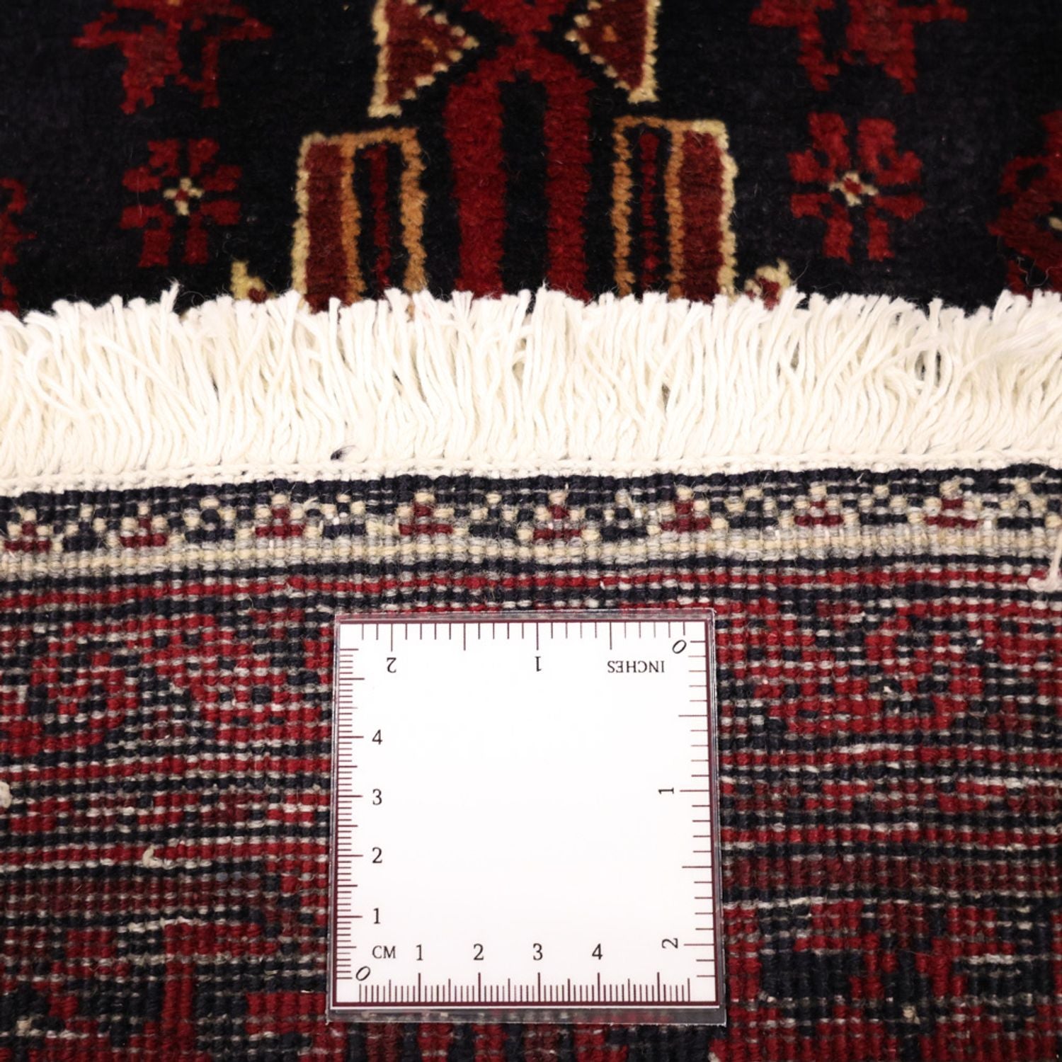 Tappeto corsia Tappeto Belutsch - 199 x 100 cm - rosso scuro