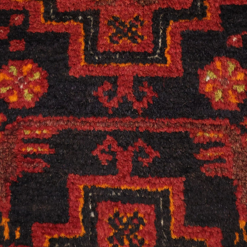 Tappeto corsia Tappeto Belutsch - 192 x 100 cm - rosso scuro