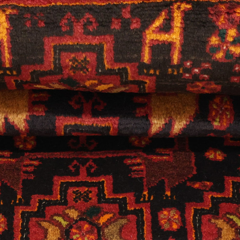 Tappeto corsia Tappeto Belutsch - 192 x 100 cm - rosso scuro
