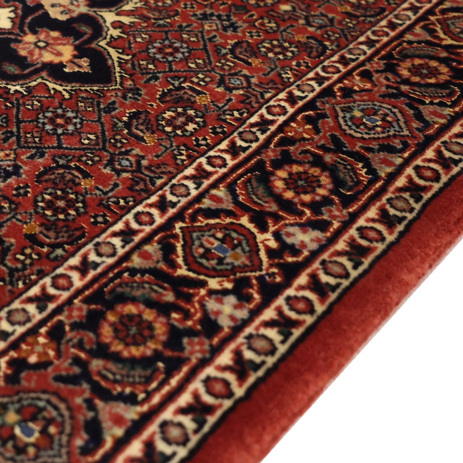 Tappeto Persero - Bidjar - 140 x 72 cm - rosso scuro