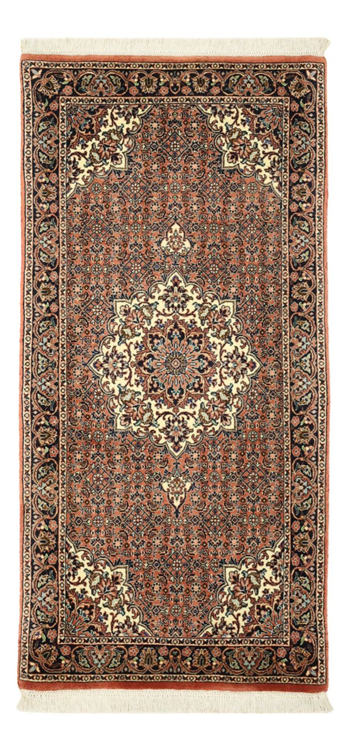 Tappeto Persero - Bidjar - 144 x 70 cm - rosso scuro
