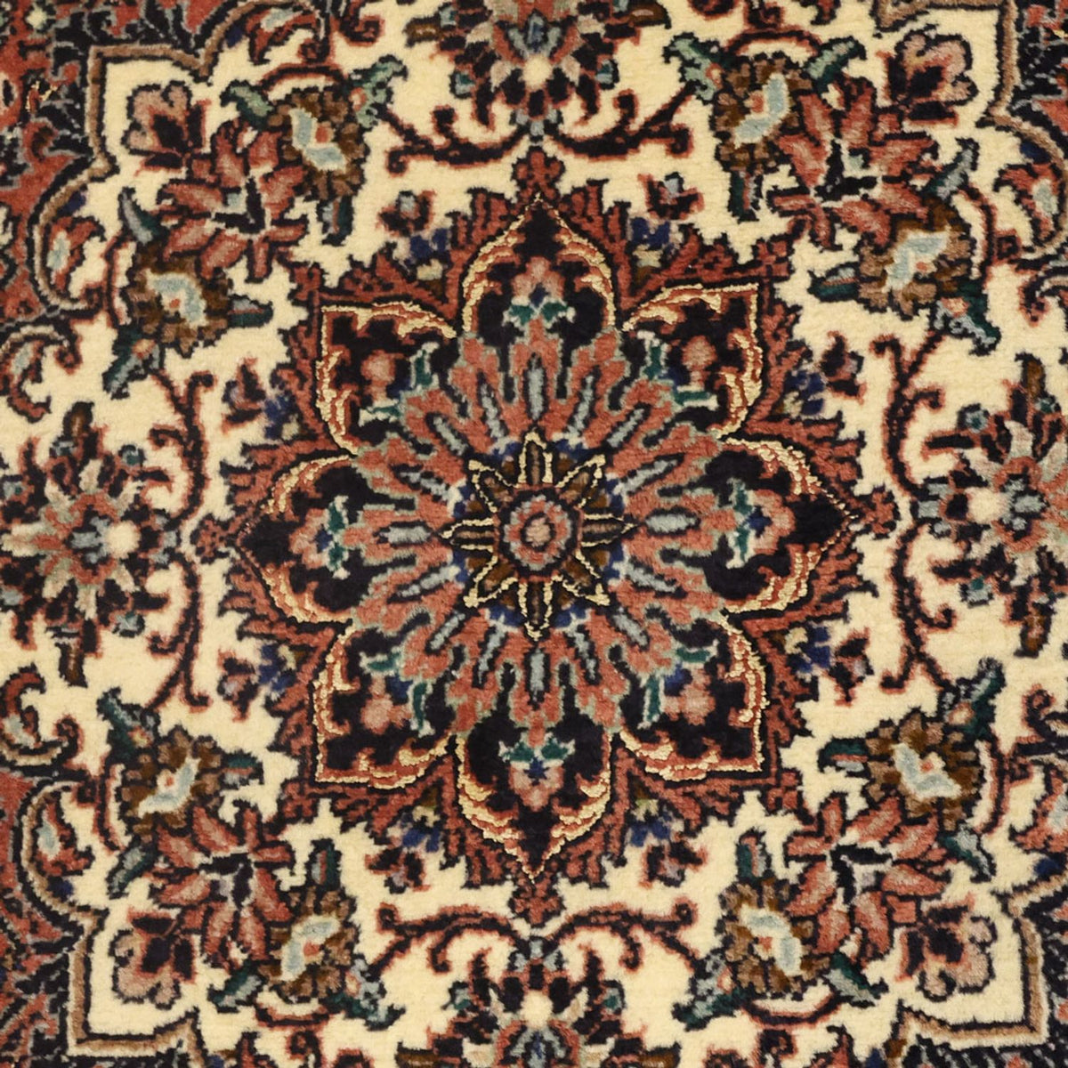 Tappeto Persero - Bidjar - 144 x 70 cm - rosso scuro