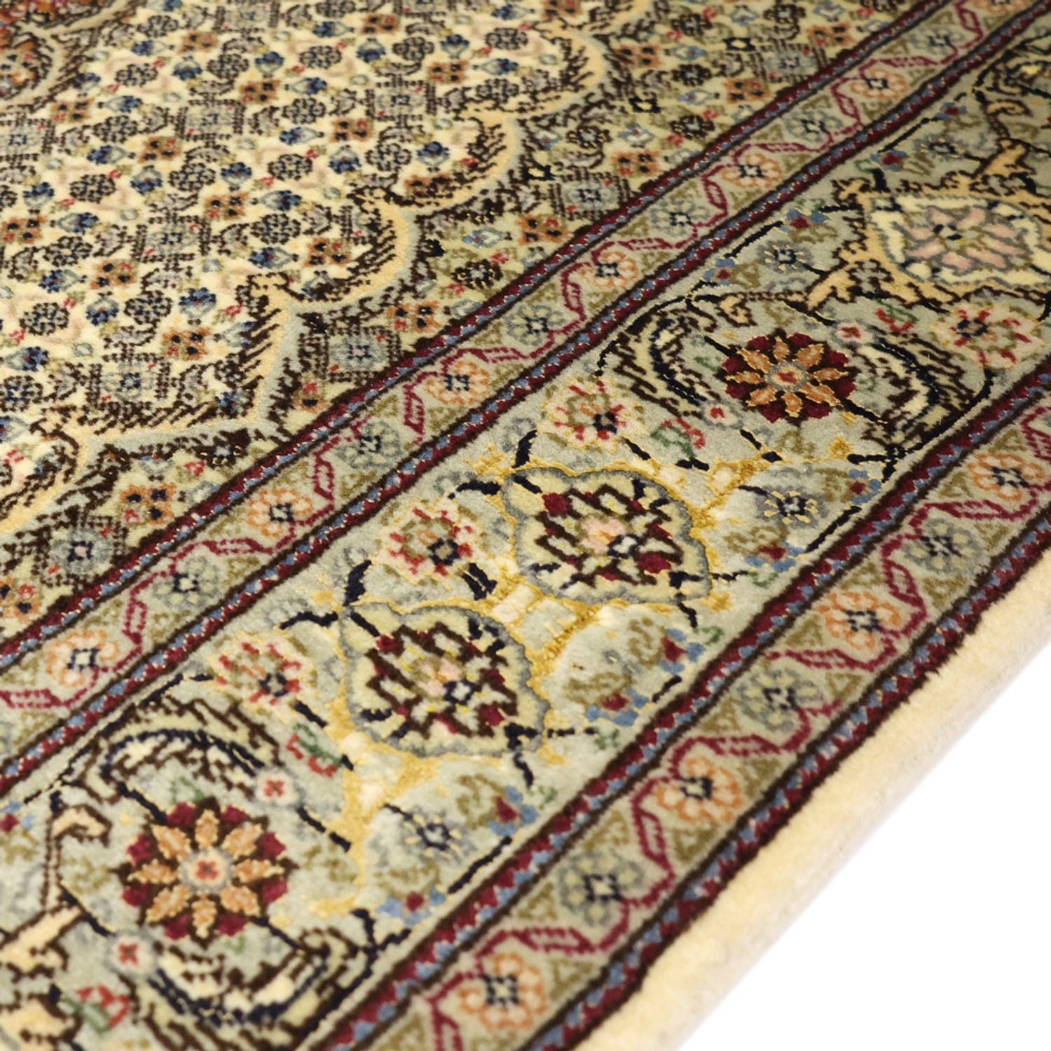 Tappeto Persero - Tabriz - Reale - 150 x 102 cm - verde oliva