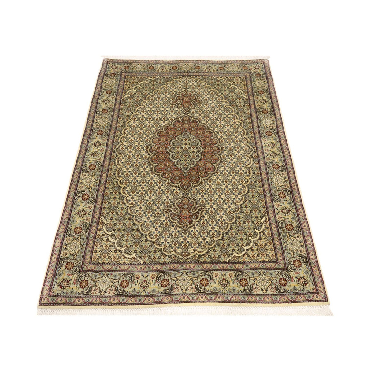 Tappeto Persero - Tabriz - Reale - 150 x 102 cm - verde oliva