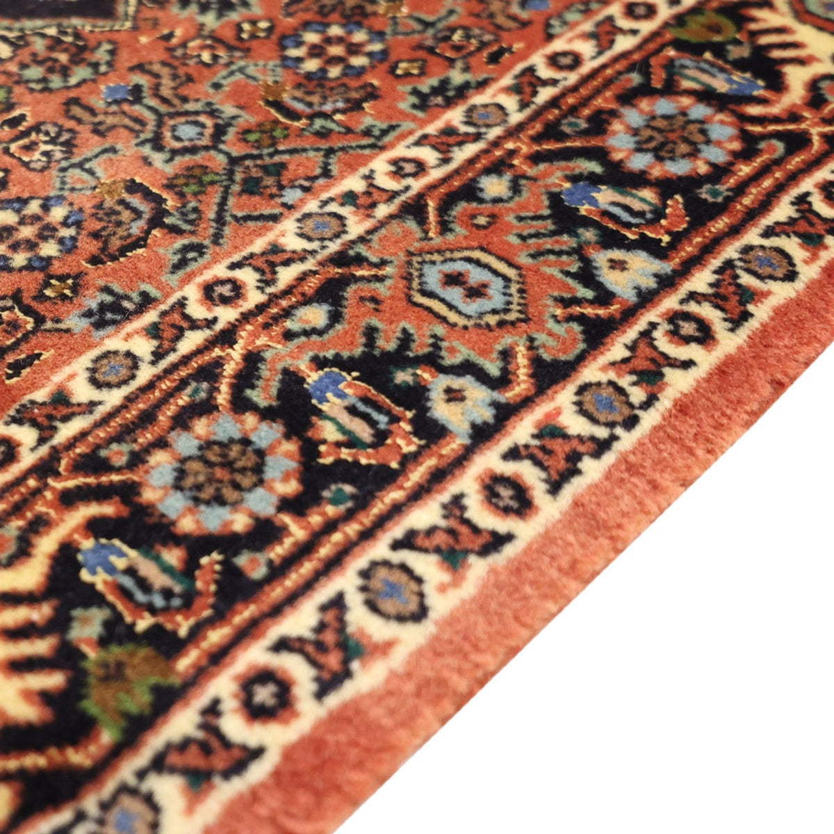 Tappeto Persero - Bidjar - 140 x 68 cm - rosso scuro