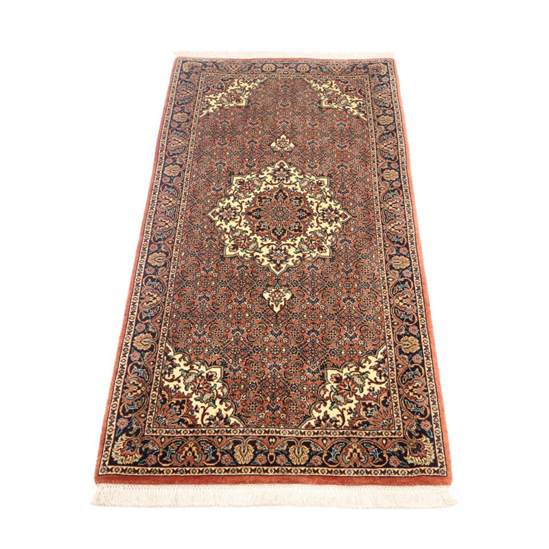 Tappeto Persero - Bidjar - 145 x 73 cm - rosso scuro