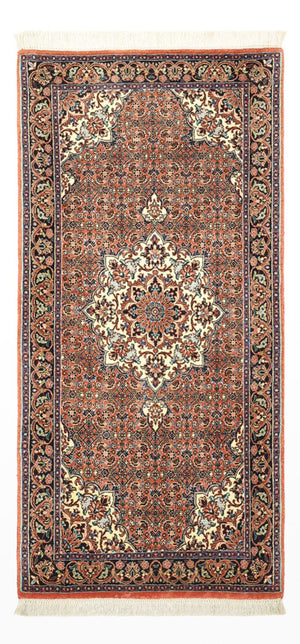 Tappeto Persero - Bidjar - 141 x 69 cm - rosso scuro