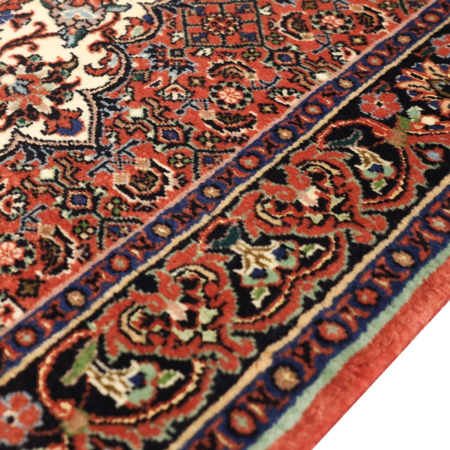 Tappeto Persero - Bidjar - 141 x 69 cm - rosso scuro