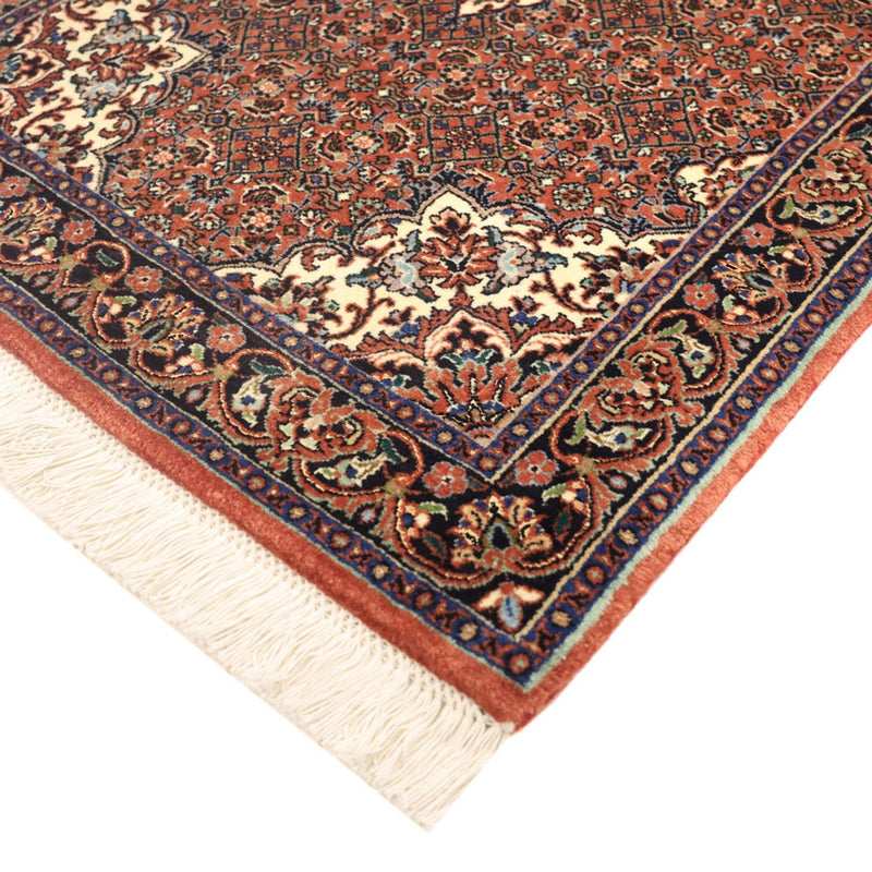 Tappeto Persero - Bidjar - 141 x 69 cm - rosso scuro