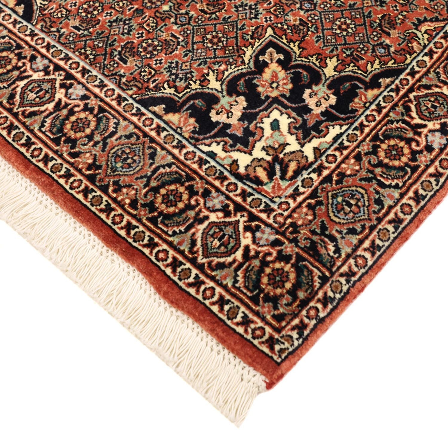 Tappeto Persero - Bidjar - 131 x 72 cm - rosso scuro