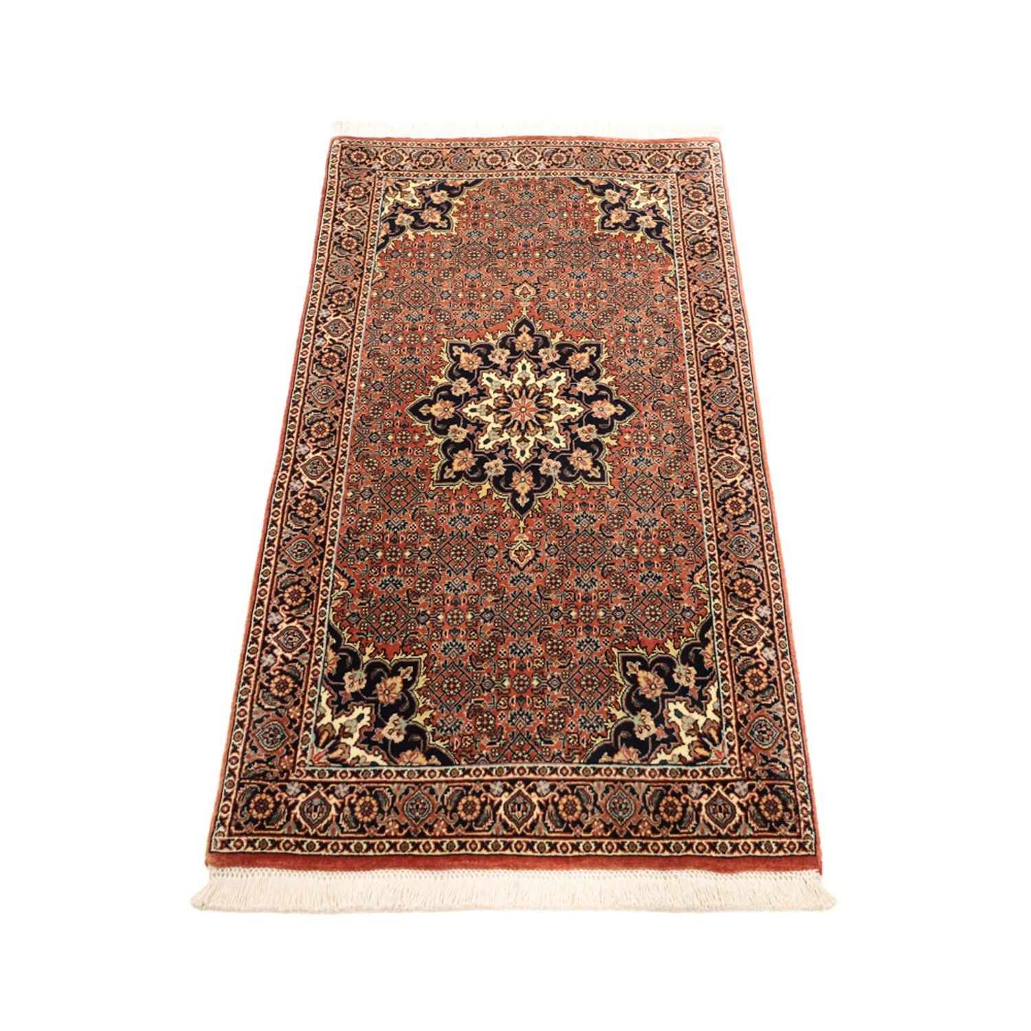 Tappeto Persero - Bidjar - 131 x 72 cm - rosso scuro