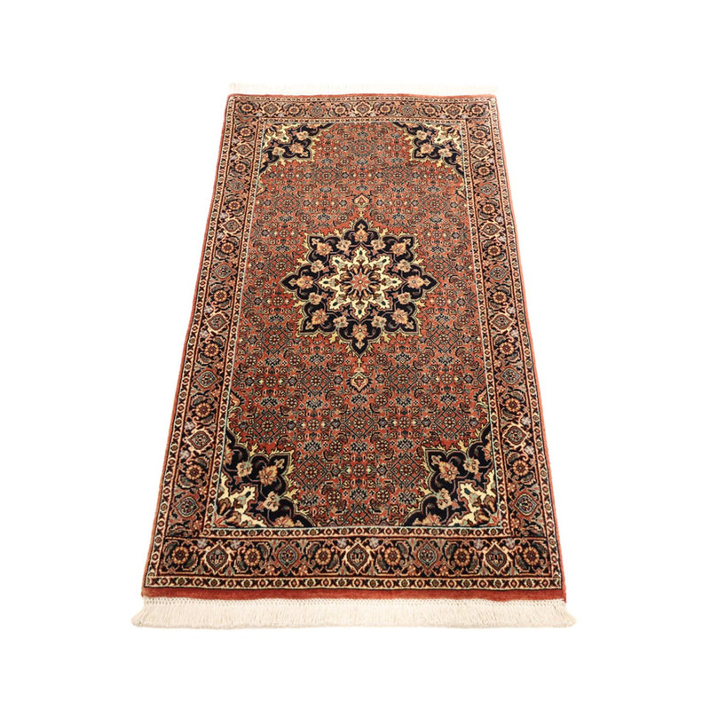 Tappeto Persero - Bidjar - 131 x 72 cm - rosso scuro