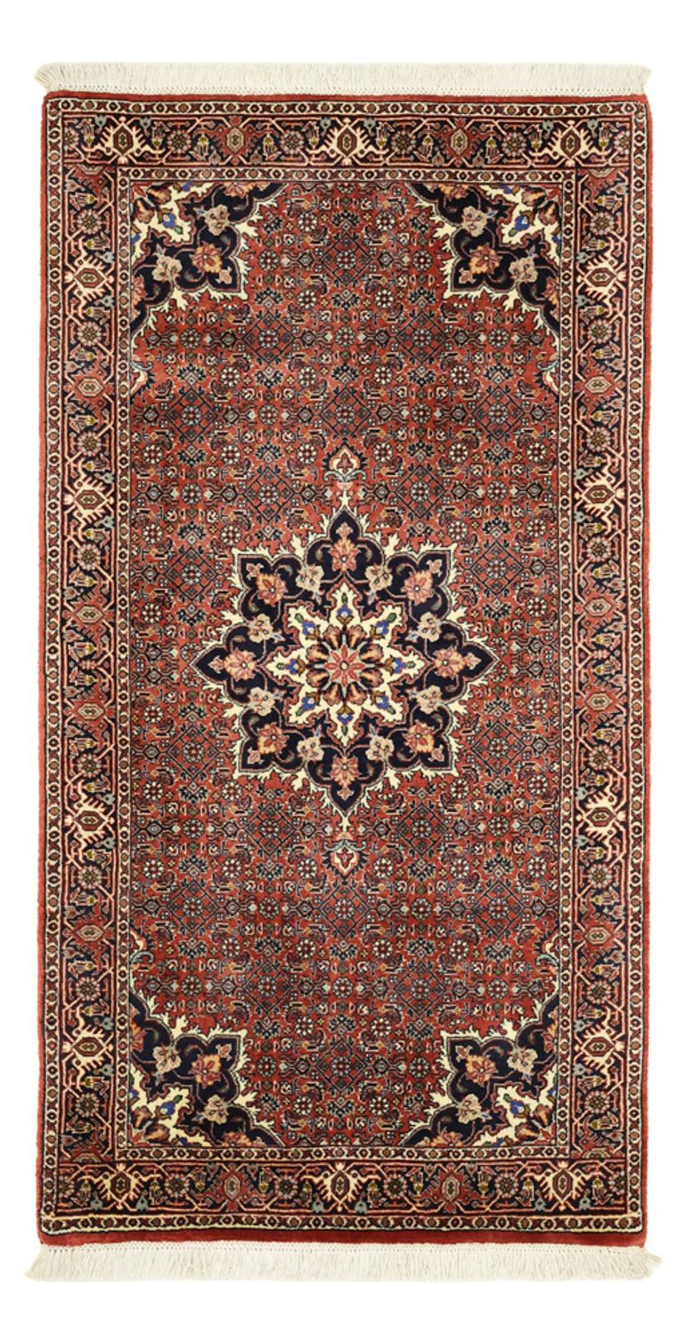 Tappeto Persero - Bidjar - 135 x 73 cm - rosso scuro