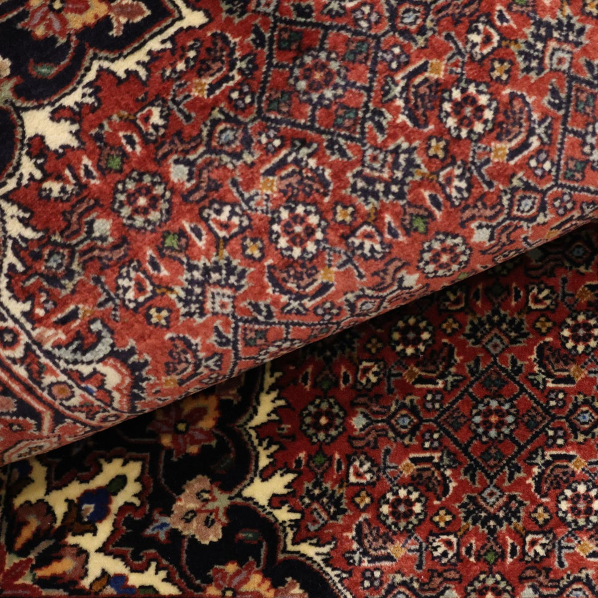 Tappeto Persero - Bidjar - 135 x 73 cm - rosso scuro