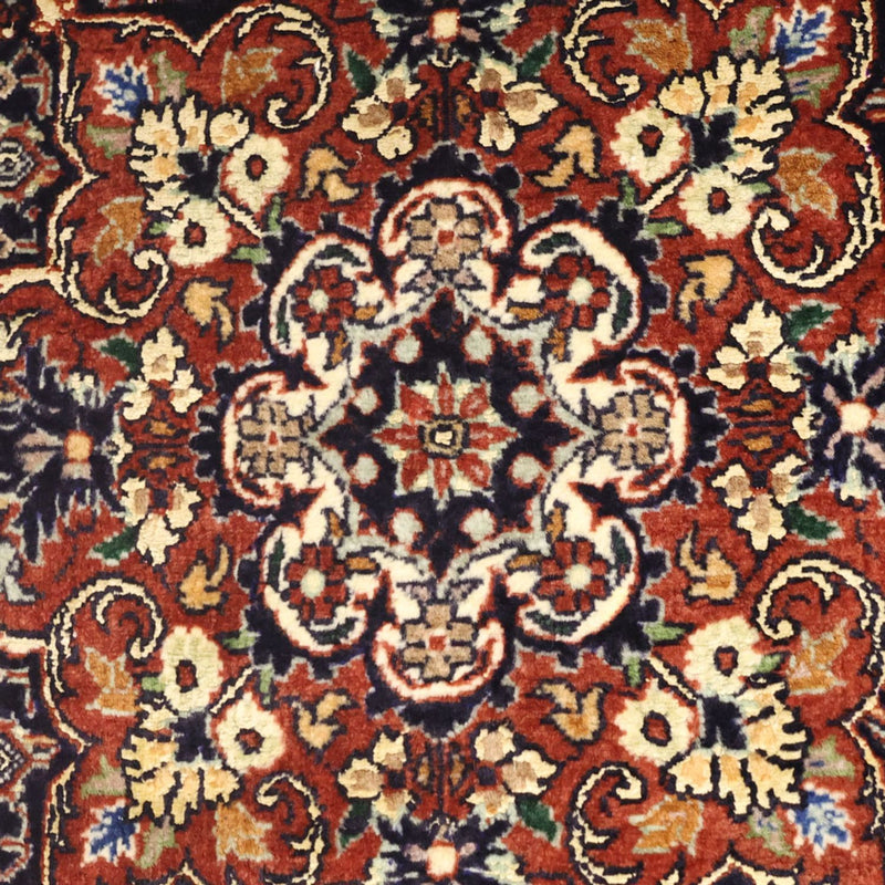 Tappeto Persero - Bidjar - 139 x 70 cm - rosso scuro