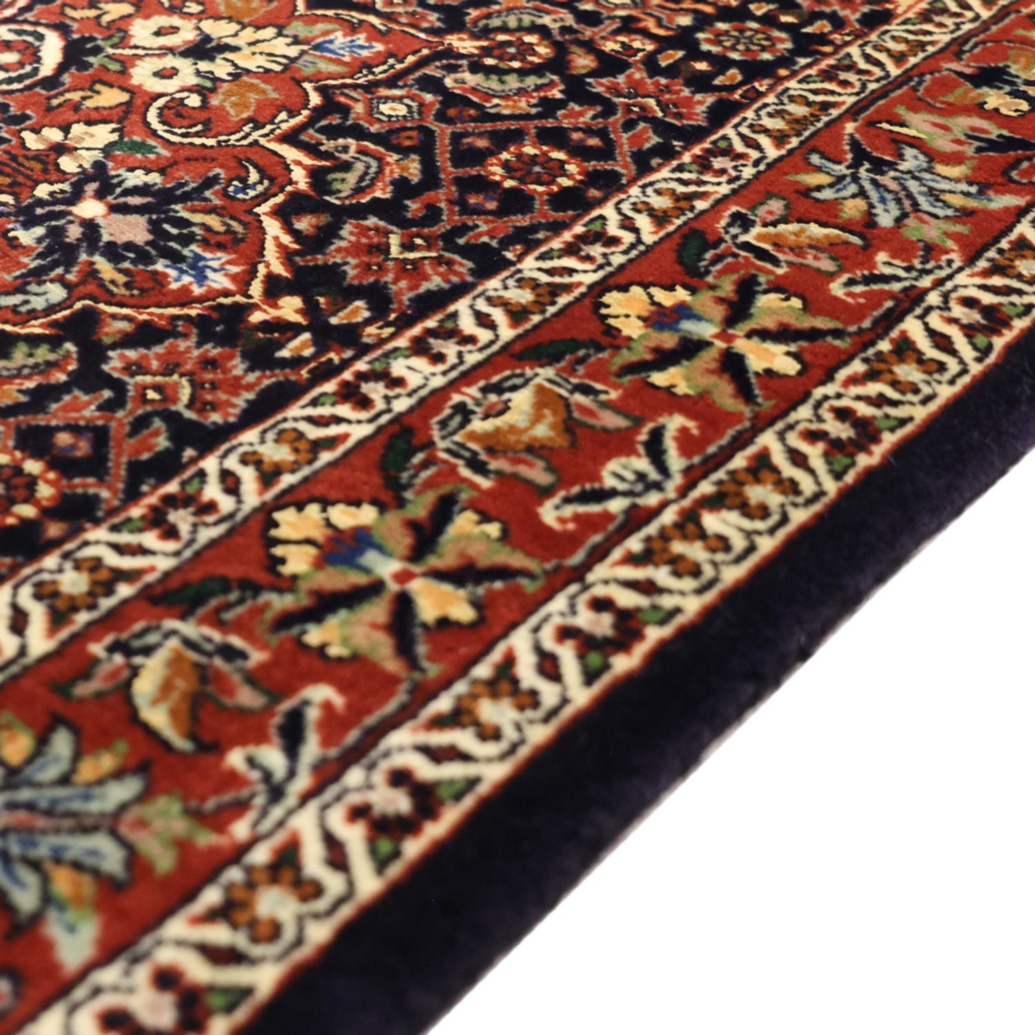 Tappeto Persero - Bidjar - 139 x 70 cm - rosso scuro