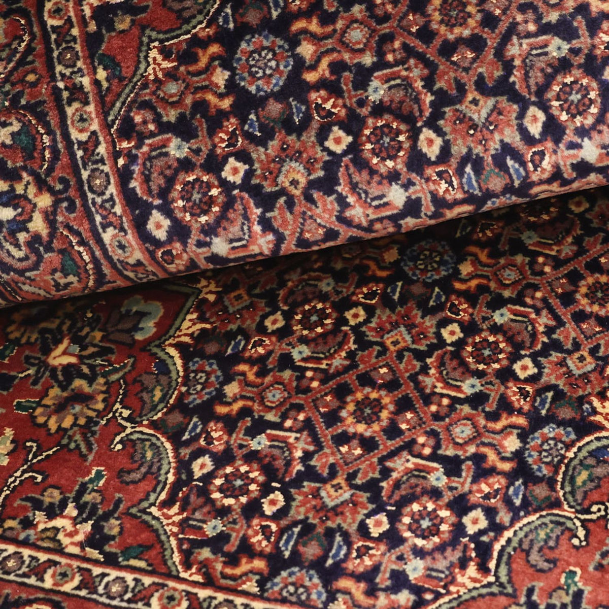 Tappeto Persero - Bidjar - 136 x 73 cm - beige scuro