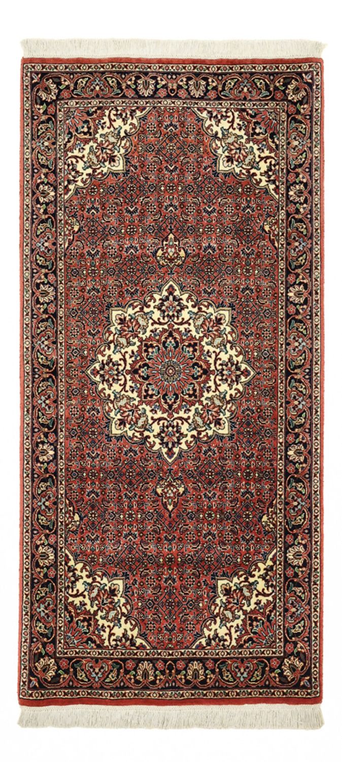 Tappeto Persero - Bidjar - 148 x 69 cm - rosso scuro