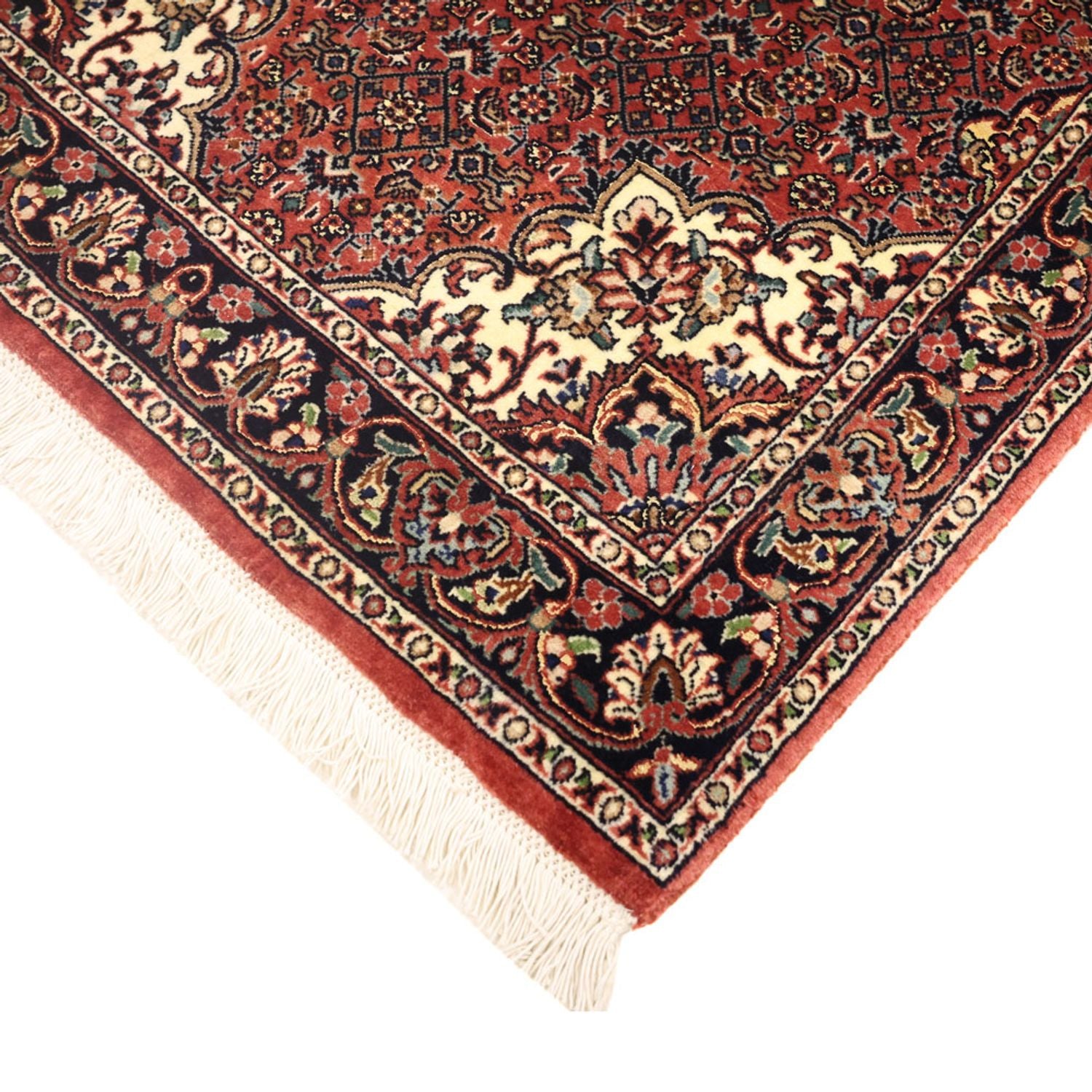 Tappeto Persero - Bidjar - 148 x 69 cm - rosso scuro
