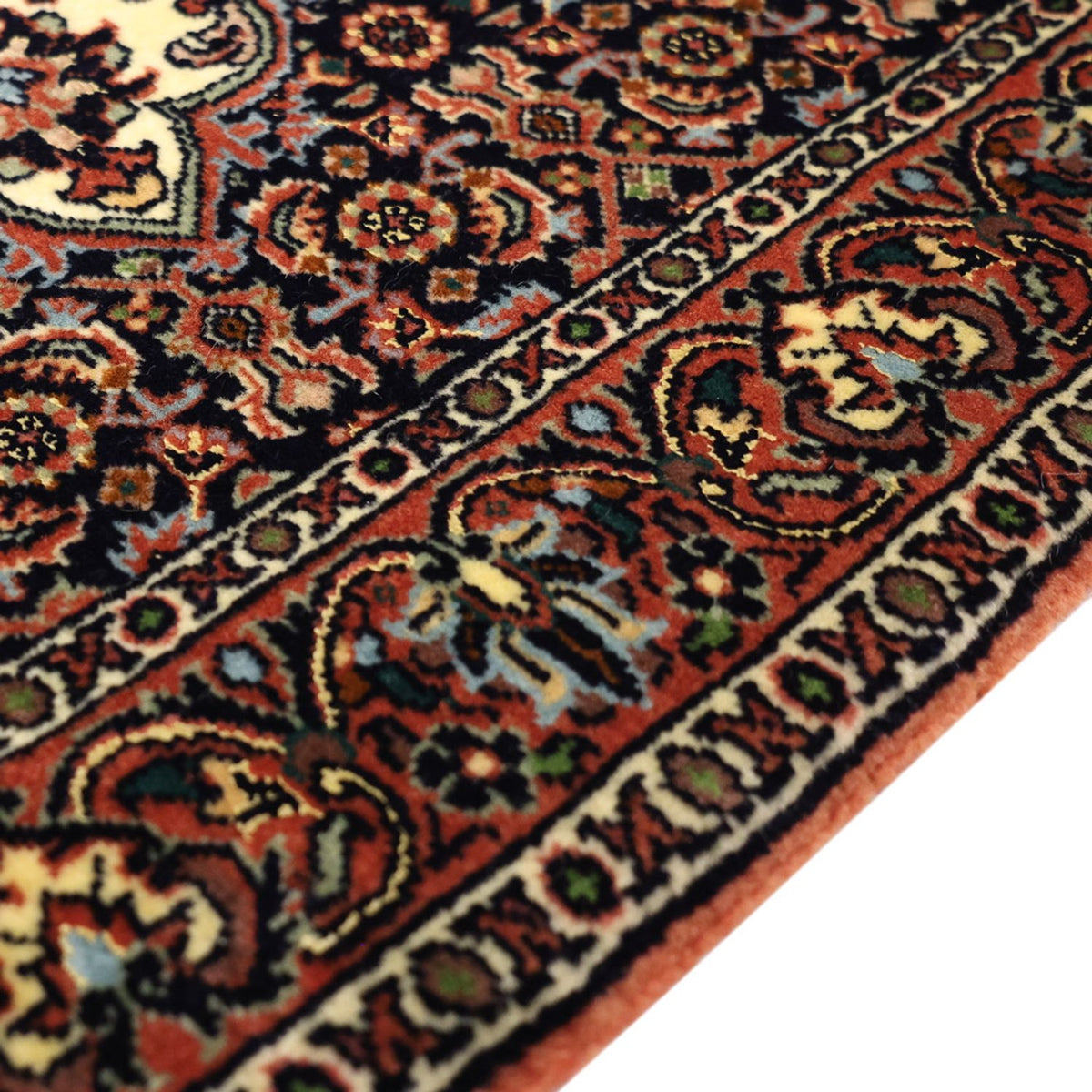 Tappeto Persero - Bidjar - Reale - 137 x 70 cm - rosso scuro