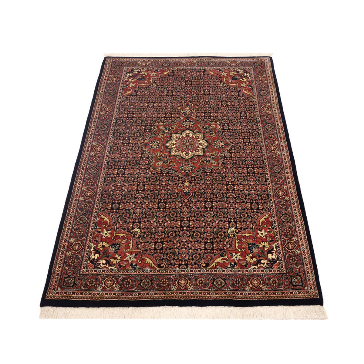 Tappeto Persero - Bidjar - Reale - 147 x 91 cm - rosso scuro