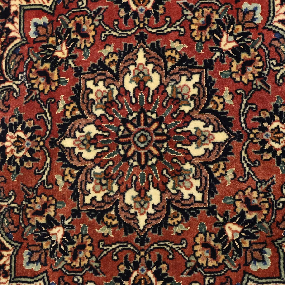 Tappeto Persero - Bidjar - Reale - 149 x 89 cm - rosso scuro