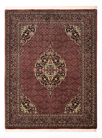 Tappeto Persero - Bidjar - Reale - 199 x 156 cm - rosso scuro
