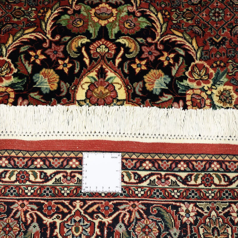 Tappeto Persero - Bidjar - Reale - 199 x 156 cm - rosso scuro