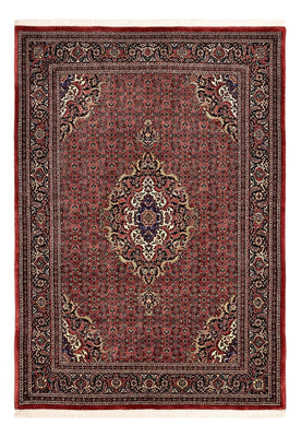 Tappeto Persero - Bidjar - Reale - 204 x 145 cm - rosso scuro
