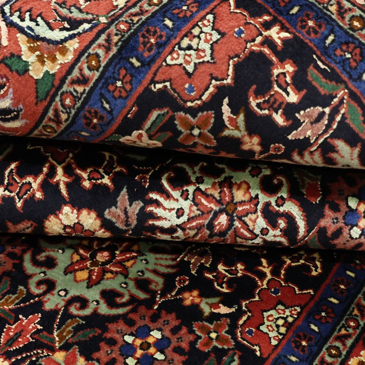 Tappeto Persero - Bidjar - Reale - 208 x 132 cm - blu scuro