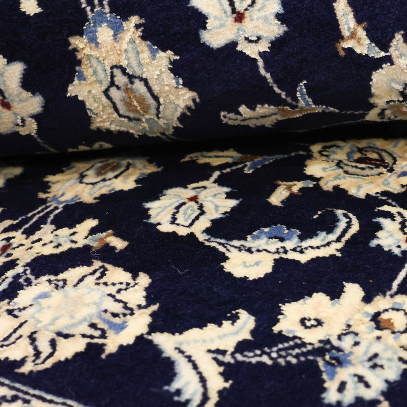 Tappeto Persero - Nain - Reale - 114 x 77 cm - blu scuro