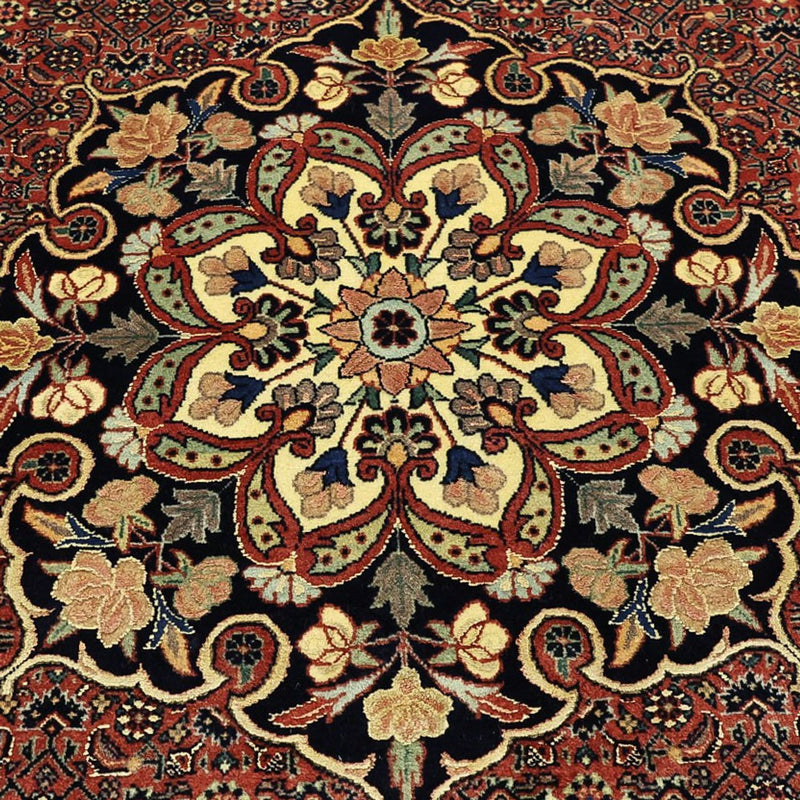 Tappeto Persero - Bidjar - Reale - 198 x 139 cm - rosso scuro