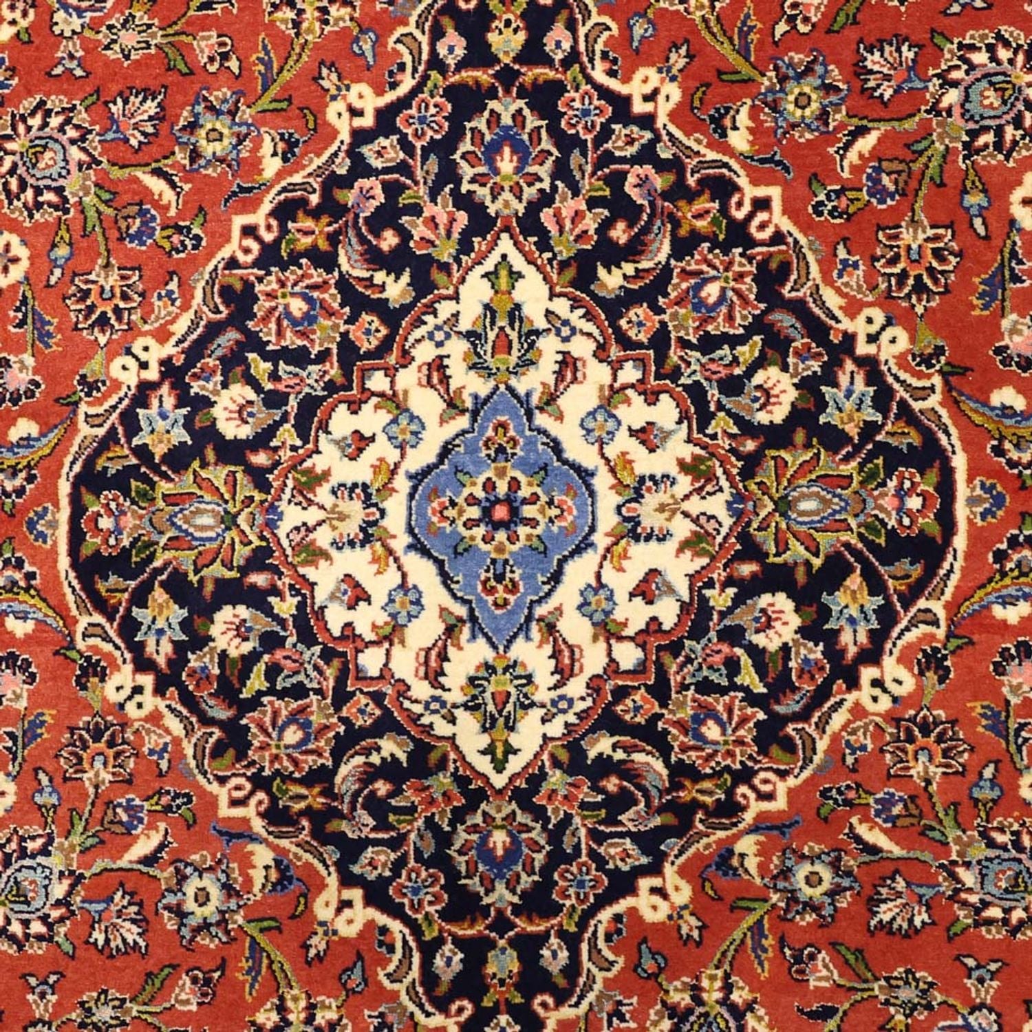 Tappeto Persero - Keshan - 170 x 110 cm - rosso