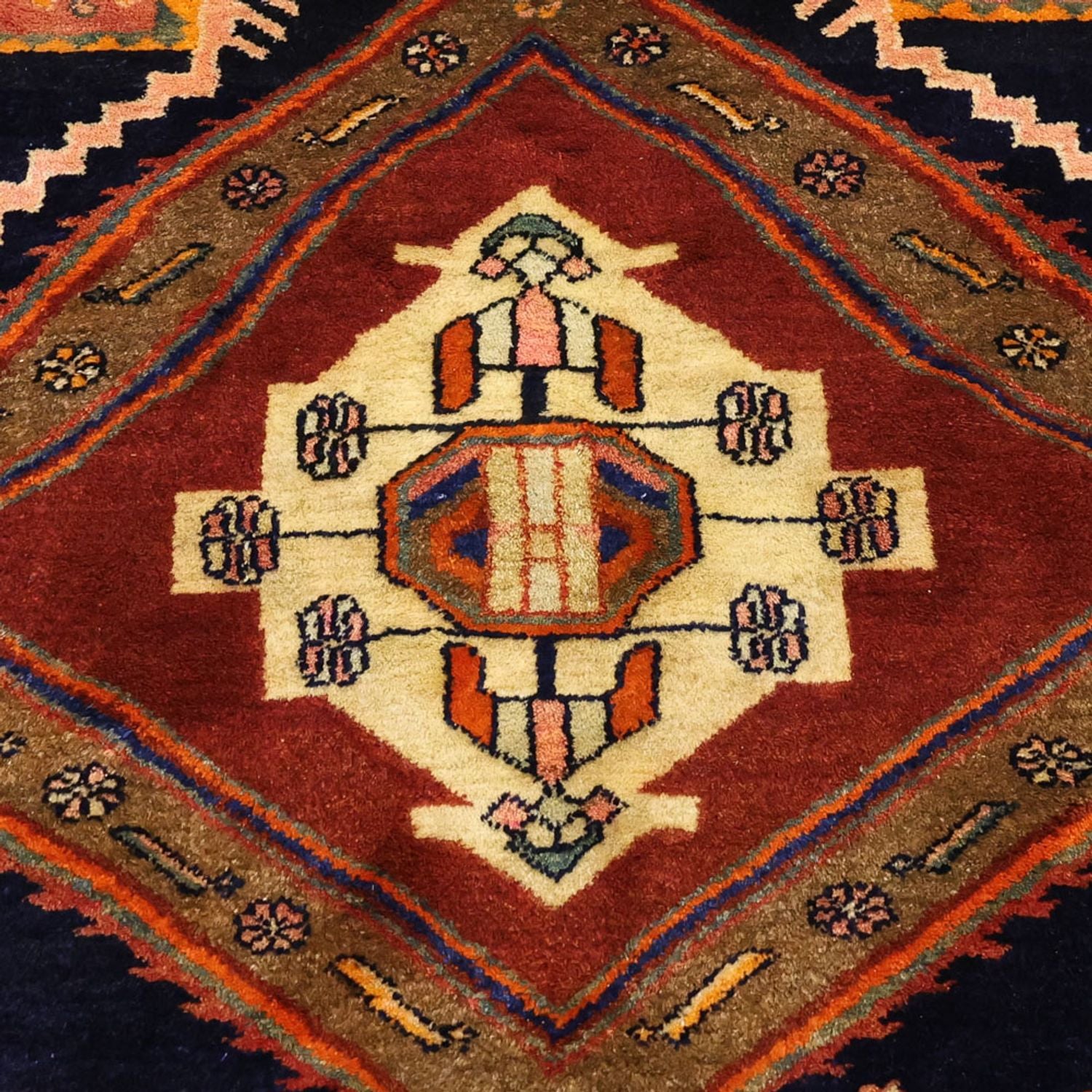 Tappeto Persero - Bidjar - 293 x 174 cm - rosso scuro