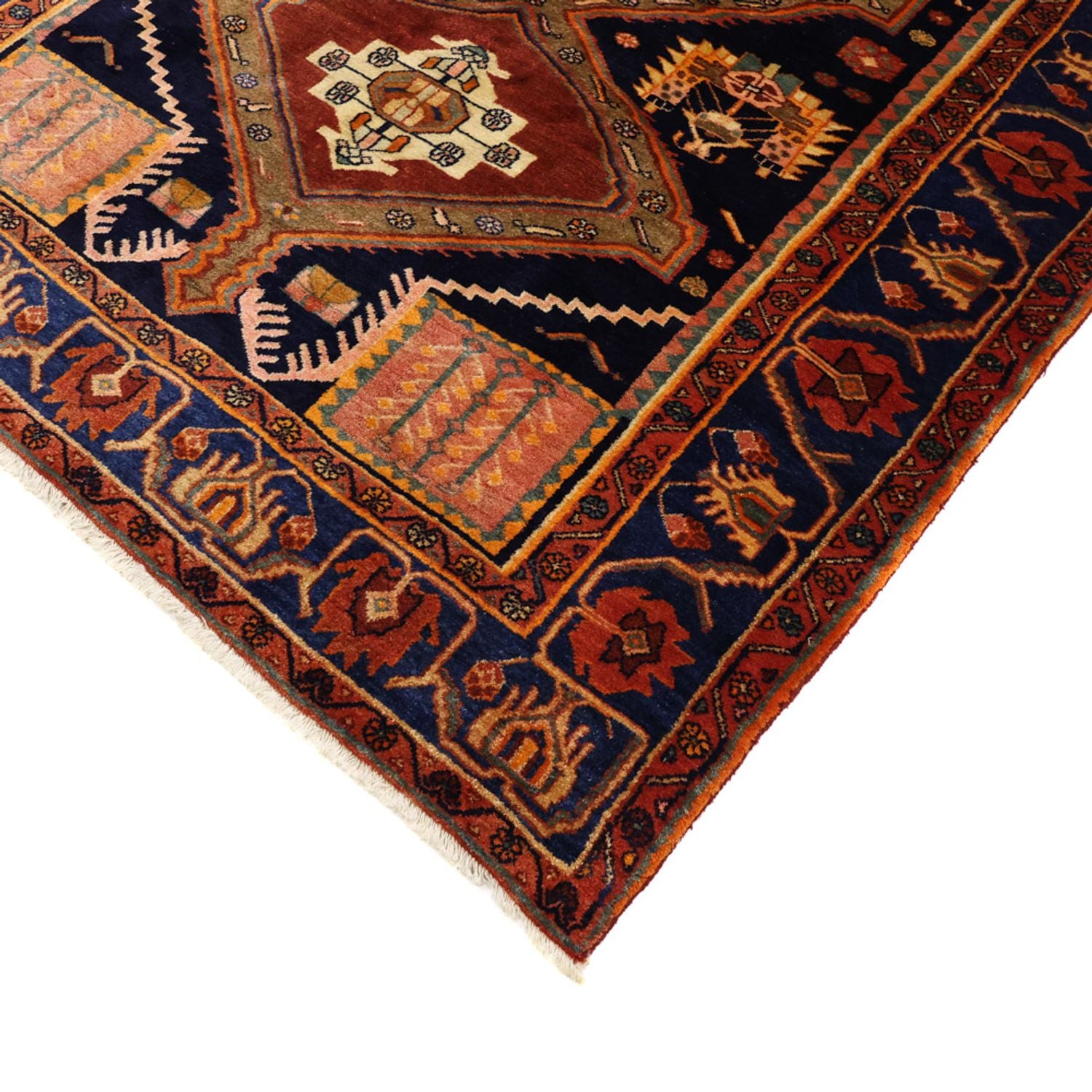 Tappeto Persero - Bidjar - 293 x 174 cm - rosso scuro