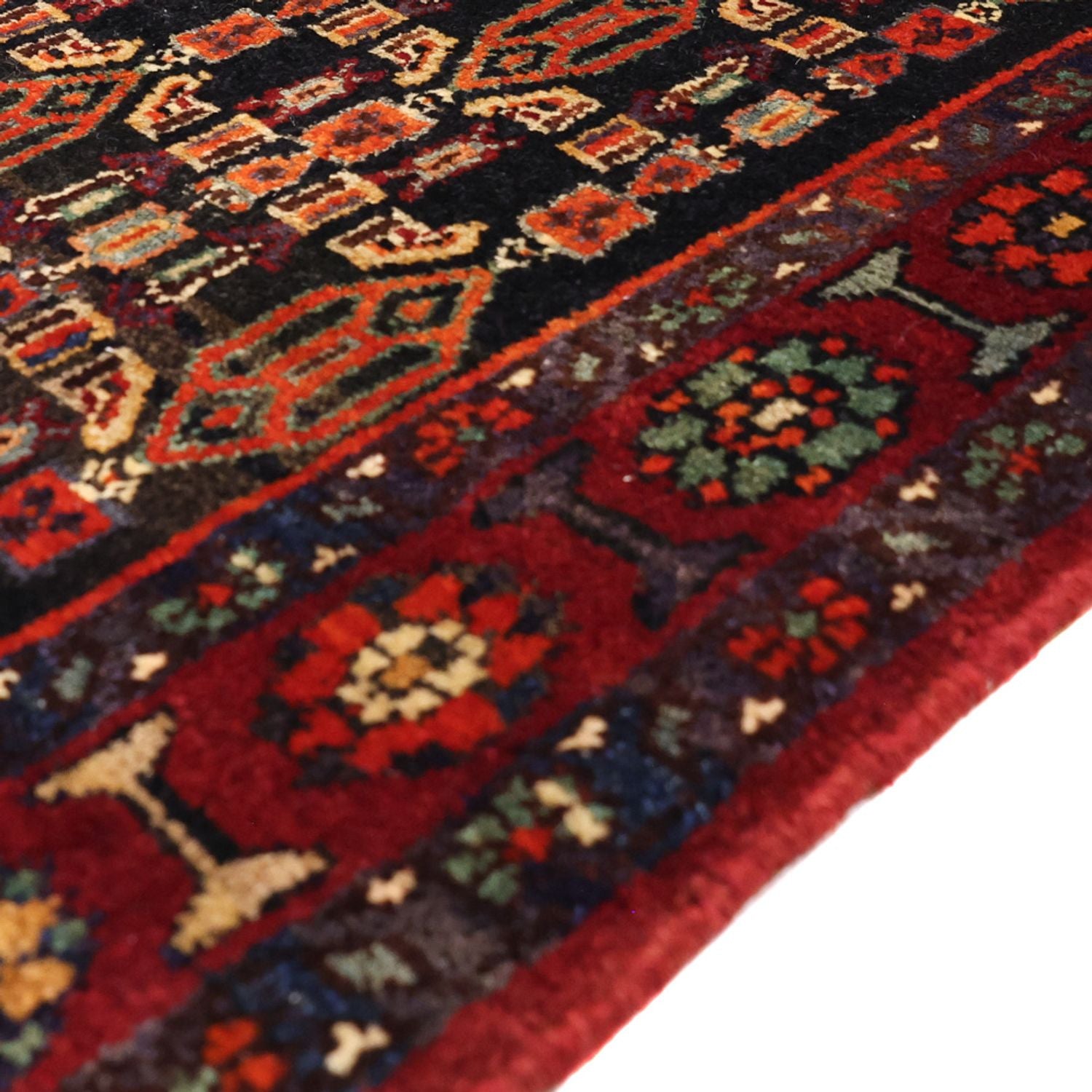 Tappeto corsia Tappeto Persero - Nomade - 294 x 129 cm - rosso scuro