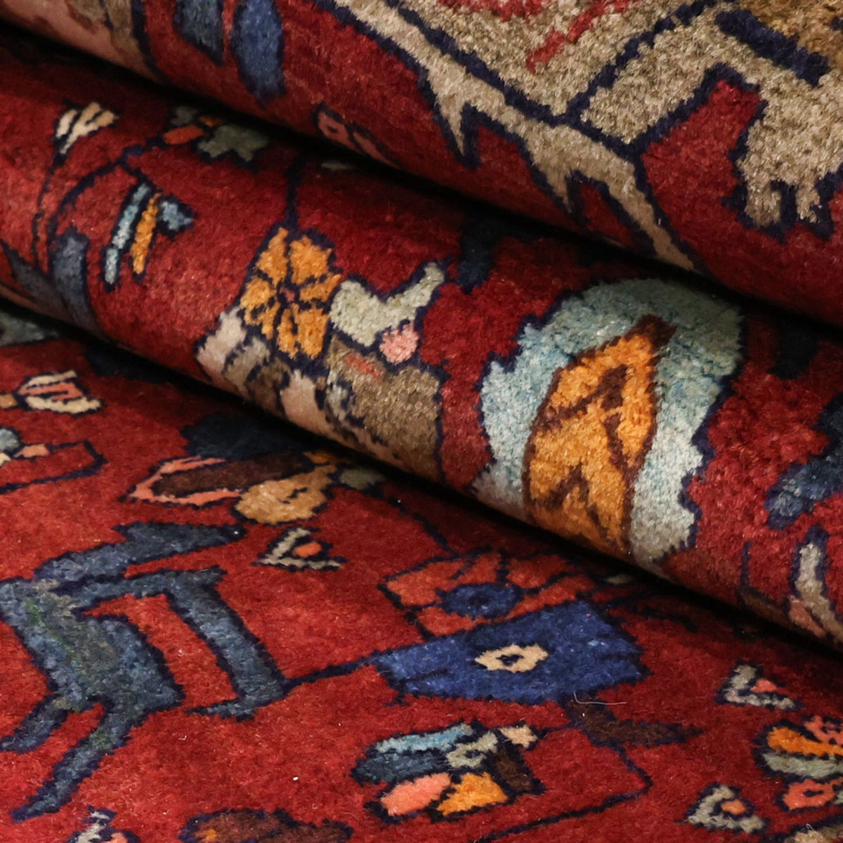 Tappeto corsia Tappeto Persero - Nomade - 331 x 145 cm - rosso