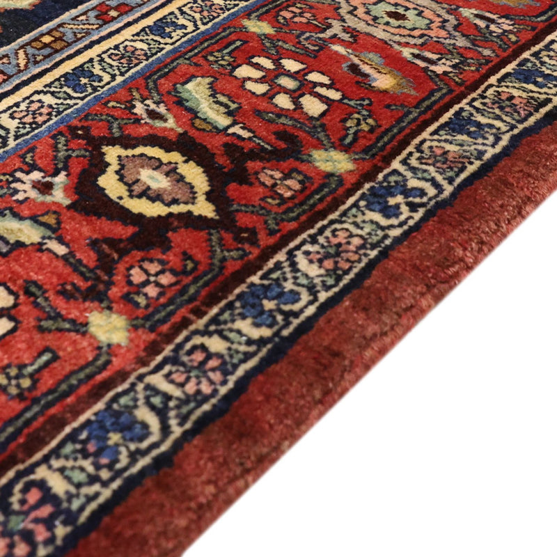 Tappeto corsia Tappeto Persero - Bidjar - 276 x 146 cm - rosso scuro