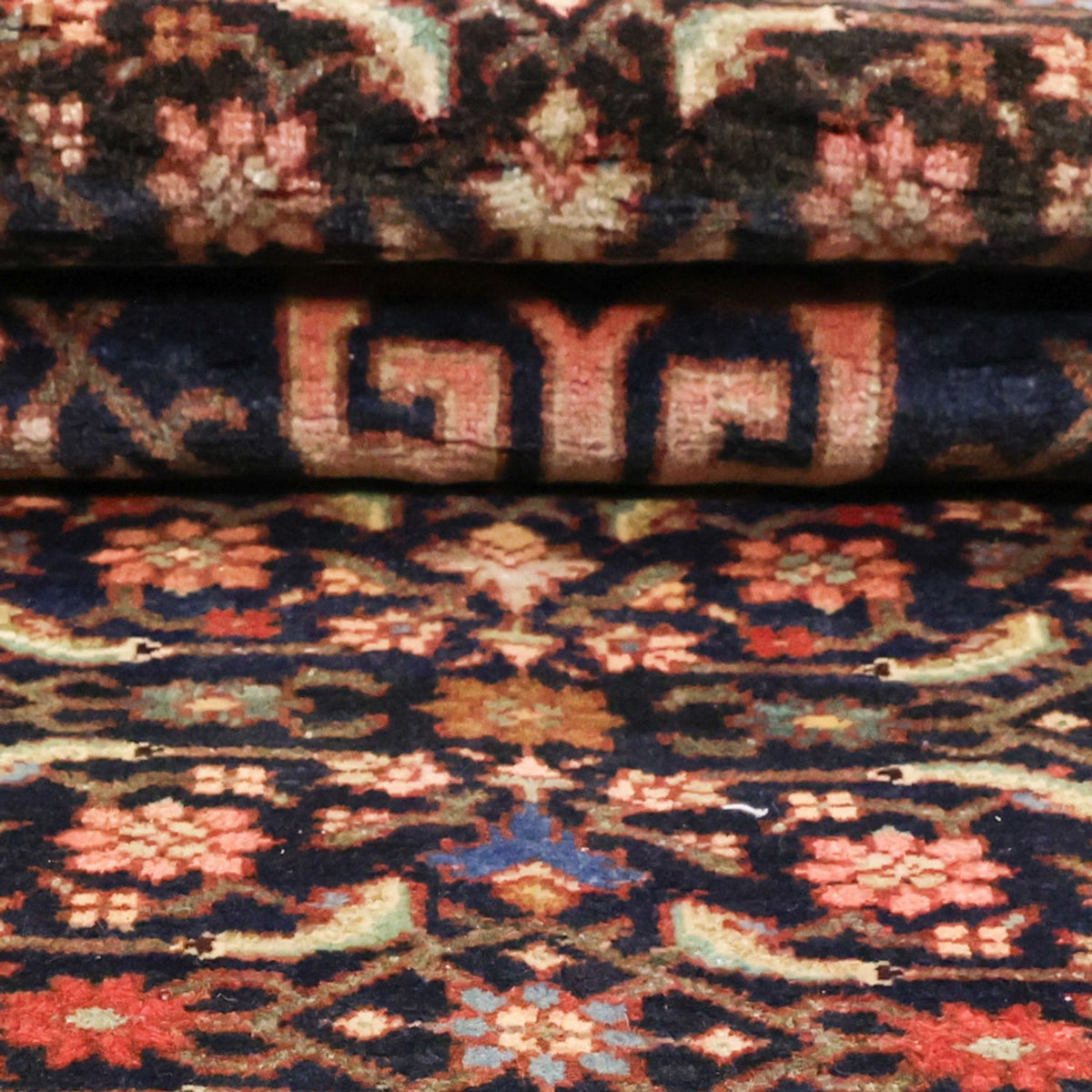 Tappeto corsia Tappeto Persero - Bidjar - 276 x 146 cm - rosso scuro